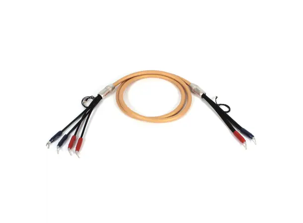 VdH 3T CLOUD SE, 2 x2,5 meter terminert Singlewiring, inkl Rhodium BUS-kontakter 